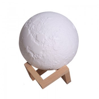 Увлажнитель воздуха 3D Moon Луна 1500 мл, аккумуляторный 400мАч