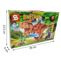 Конструктор SY World Dinosaur 1505B Тиранозавр, 390 дет.