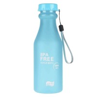 Матовая спортивная бутылочка BPA Free Blue