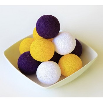 Гірлянда тайські ліхтарики CBL Violet 35 кульок від USB, 4 м