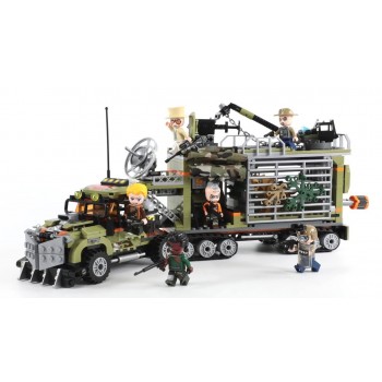 Конструктор Qman 1924 броне-трейлер браконьеров, 658 дет