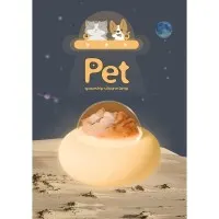 Детский силиконовый LED ночник с аккумулятором 1200mA, Cosmo Dog