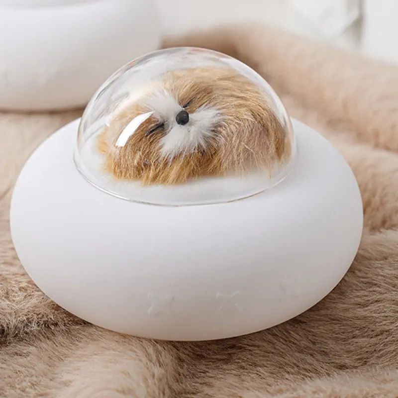 Детский силиконовый LED ночник с аккумулятором 1200mA, Cosmo Dog