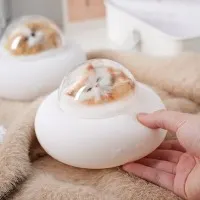 Детский силиконовый LED ночник с аккумулятором 1200mA, Cosmo Dog