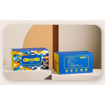 Компактна дорожня косметичка Fungoofun EVA, водонепроникний органайзер із вкладишем, бежевий