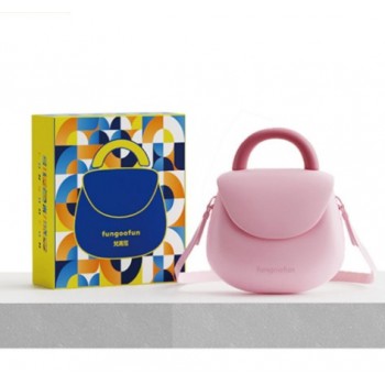 Жіноча сумка-клатч Fungoofun EVA, вологостійка, з ручкою та ремінцем, бежева