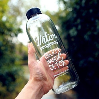 Уцінка. Пляшка для води Detox, з чохлом, 1000 мл