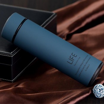 Термос из нержавеющей стали Life Синий матовый, 500 мл