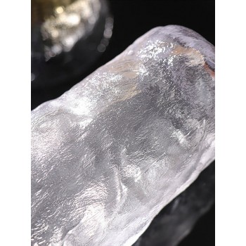 Оригинальный стакан с узором Ледник Glacier, толстые стенки, 400 мл