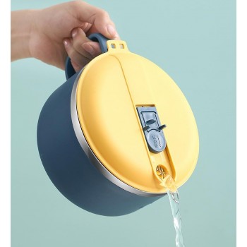 Ланч-бокс для приготовления лапши в форме чашки Noodle 900мл Синий