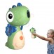 Детский генераторы мыльный пузырей Динозавр Bubble Machine Дракон, зеленый