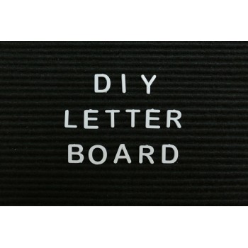 Декоративная доска для посланий All Black 30*30 см