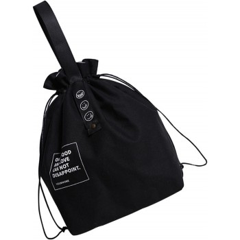 Термосумка шопер для еды и напитков, lunch bag  Smile черная