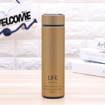 Термос із нержавіючої сталі Life Золотий матовий, 500 мл
