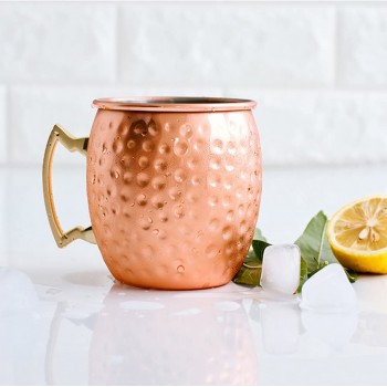 Металлическая барная кружка Kyiv Mule 550 мл, медный