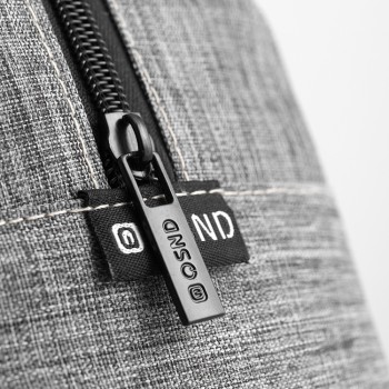 Ланч бэг - термосумка для еды с собой QSND, серая