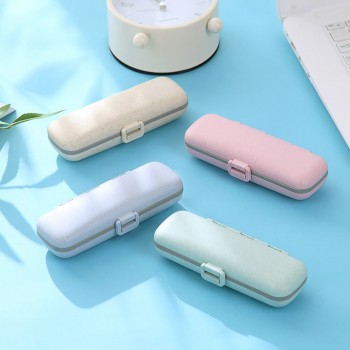 Таблетниця ECO Pillbox на 7 відділень, бежева