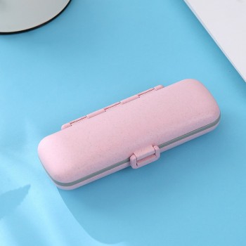Таблетниця ECO Pillbox на 7 відділень, рожева