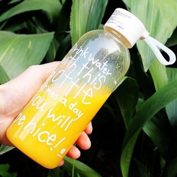 Пляшка для води My Nice Bottle, з чохлом, 500 мл
