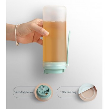 Бутылка для воды Japanese 550 мл - голубая