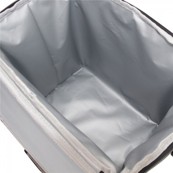 Термосумка, сумка холодильник для пикника Cool 15л, cерая