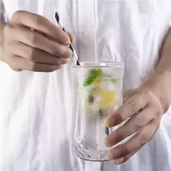 Скляний термостакан з подвійними стінками Діамант, 180 мл