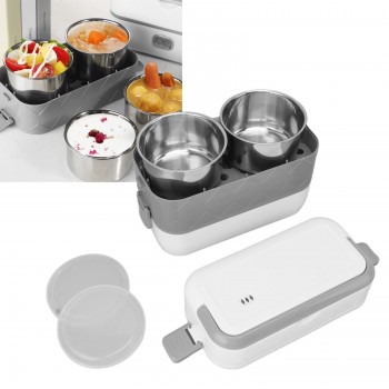 Ланч бокс с подогревом, для приготовления еды на пару Steam 2л, 220V