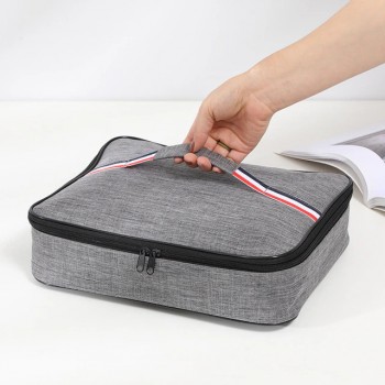 Набір для обіду ланчбокс 1.5 л з 5 відділеннями і супницею Pack + термосумка Slim