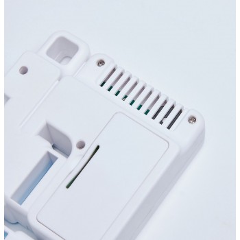 Таблетница на день с таймером напоминанием Tetris, голубая