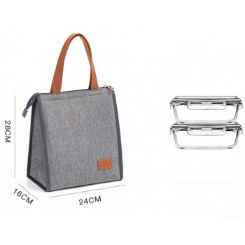 Высокая термосумка для еды с собой, ланч бокса из PEVA Style 5