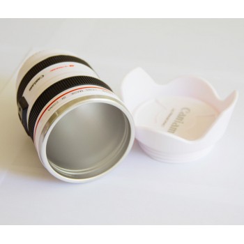 Термокружка - об'єктив Canon 24-105 Lens біла