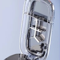 Разделитель для таблеток на 1/2, 1/3 и 1/4 E-chu Triple - компактный резак для лекарств, таблетница с лезвием и контейнером, салатовый