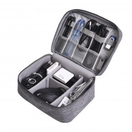Дорожный органайзер для кабелей и электроники Cable, сумка для проводов и аксессуаров 24.5×18.5×10 см