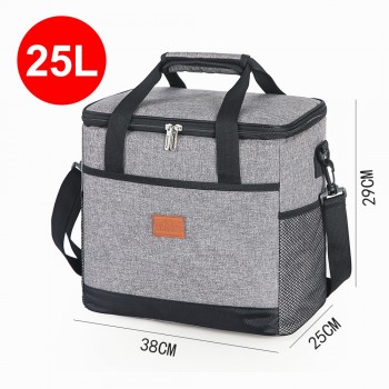 Туристична термосумка/сумка холодильник для пікніка Cool L 25л, сіра