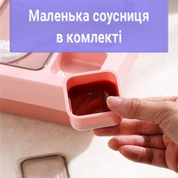 Дитячий набір для ланчу - термосумка, ланч-бокс 850мл, пляшка для води 0.5л Star зелений