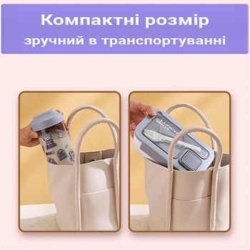 Дитячий набір для ланчу - термосумка, ланч-бокс 850мл, пляшка для води 0.5л Star зелений