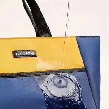 Термосумка для їжі, ланч-бокса на 6л Lunch and Bag, бежева