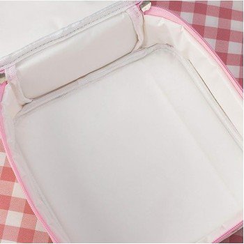 Прямоугольная термосумка с ручкой, PEVA ланч бэг Cool 4л, Динозавры