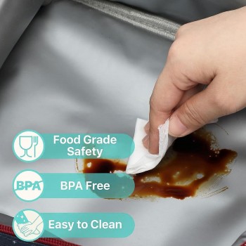 Детская термосумка, ланч бег в школу для еды с собой 5 л, Покемон