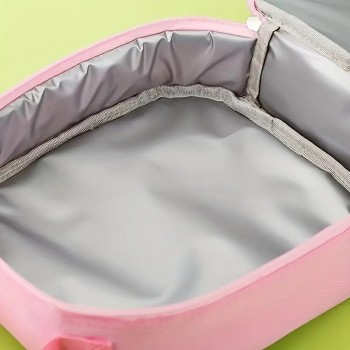 Детская термосумка с объемным принтом - ланч бэг для еды с собой на 4л, Единорог