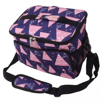 Термосумка Geometric 9,5 л с 4 аккумуляторами холода - комплект для сохранения температуры до 12 ч