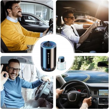 Умный автомобильный ароматизатор воздуха с проекцией Aroma 300mAh, 50 мл