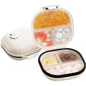Органайзер для таблеток - вместительная таблетница Style на 7 отделений, размер S