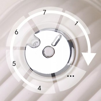 Органайзер для таблеток - вместительная таблетница Style на 7 отделений, размер S