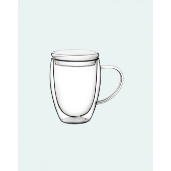 Стеклянная крышка Clear для чашек, свечей, внутренний диаметр - 6.8 см