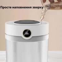 Увлажнитель воздуха Star 2л с LED-подсветкой, индикатором влажности, двойным распылением, Type-C