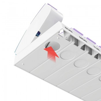 Таблетница на 7 дней AM/PM 14 ячеек, съемные ячейки, UA Flag - 18×9.2×3.2 см