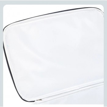 Термосумка ThermoPop 10 л - водонепроницаемая, с многослойной изоляцией, 22×26×18 см, бирюзовая