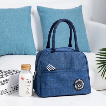 Ланч бег - термосумка для їжі з собою Bang, синя
