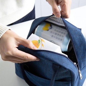 Ланч бег - термосумка для їжі з собою Bang, синя